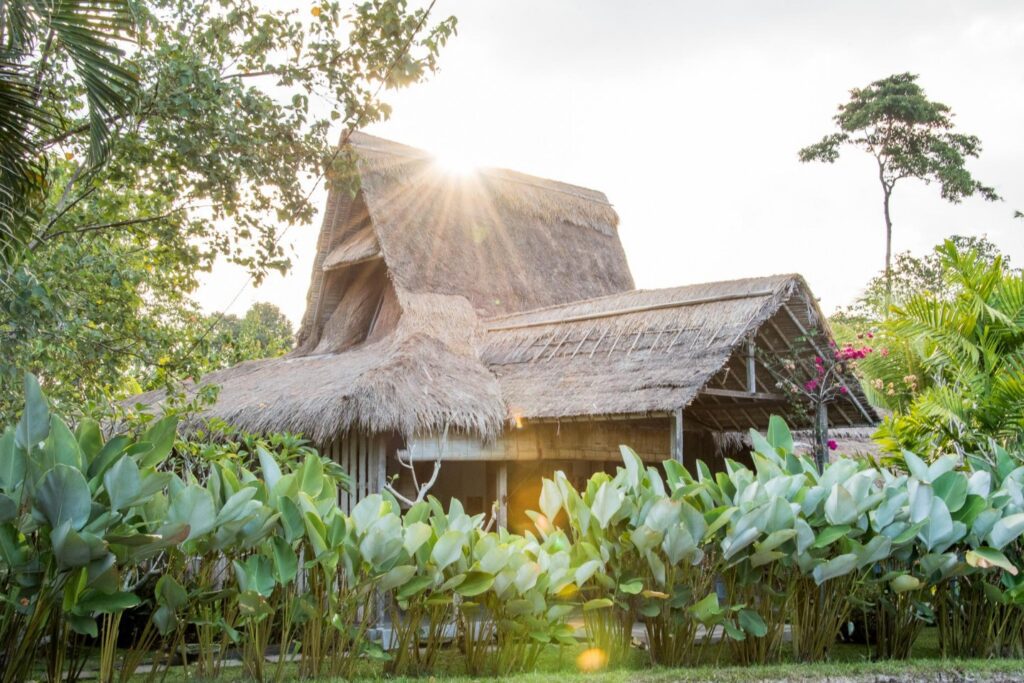 Villa di Bali dengan Desain Arsitektur Tradisional